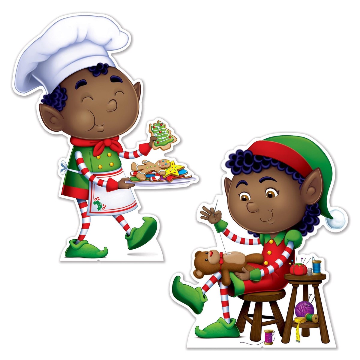 Elves Stand-Up Decorations (2-Pack) - Default Title