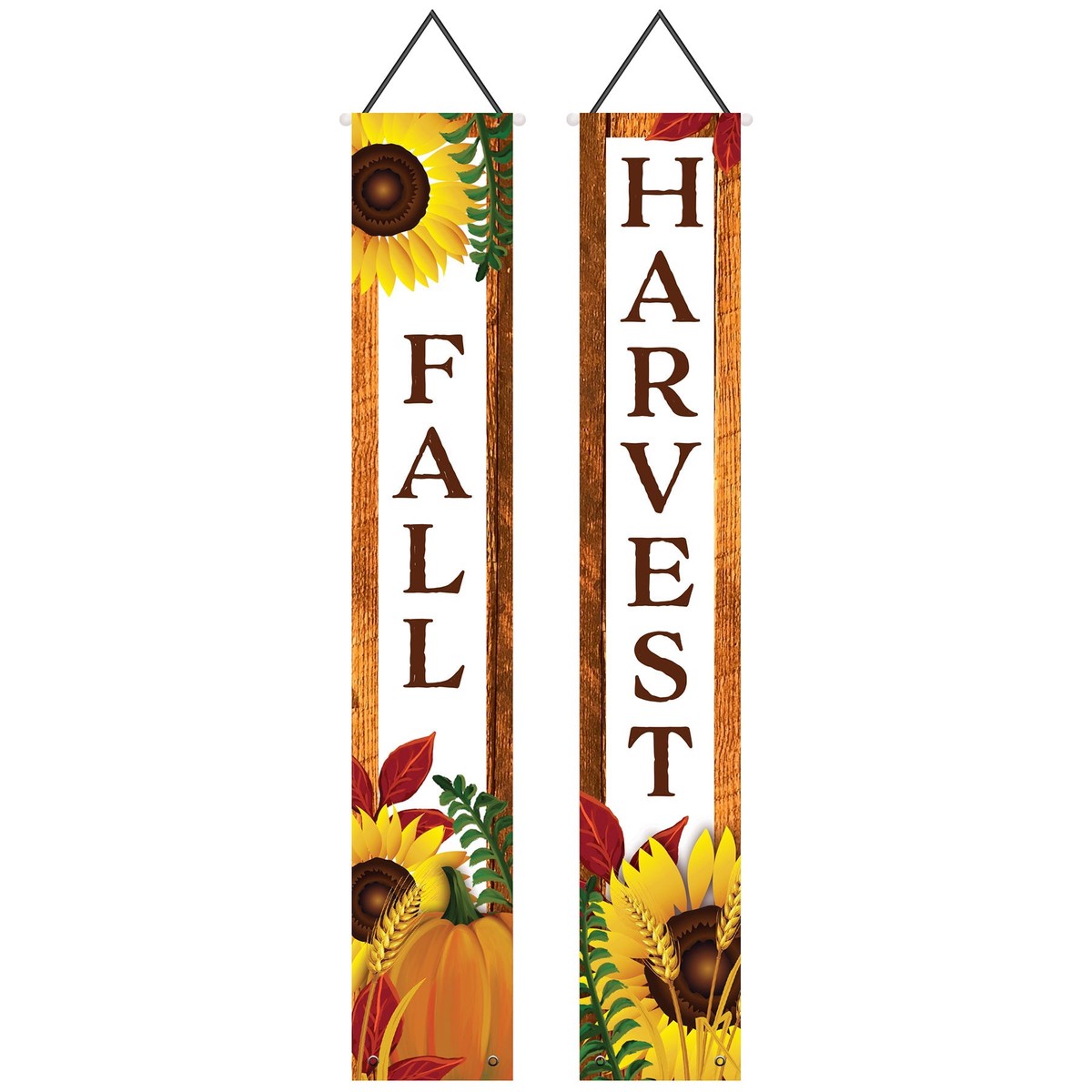 12 Pack Bulk Fall Fabric Door Panel Set - Default Title