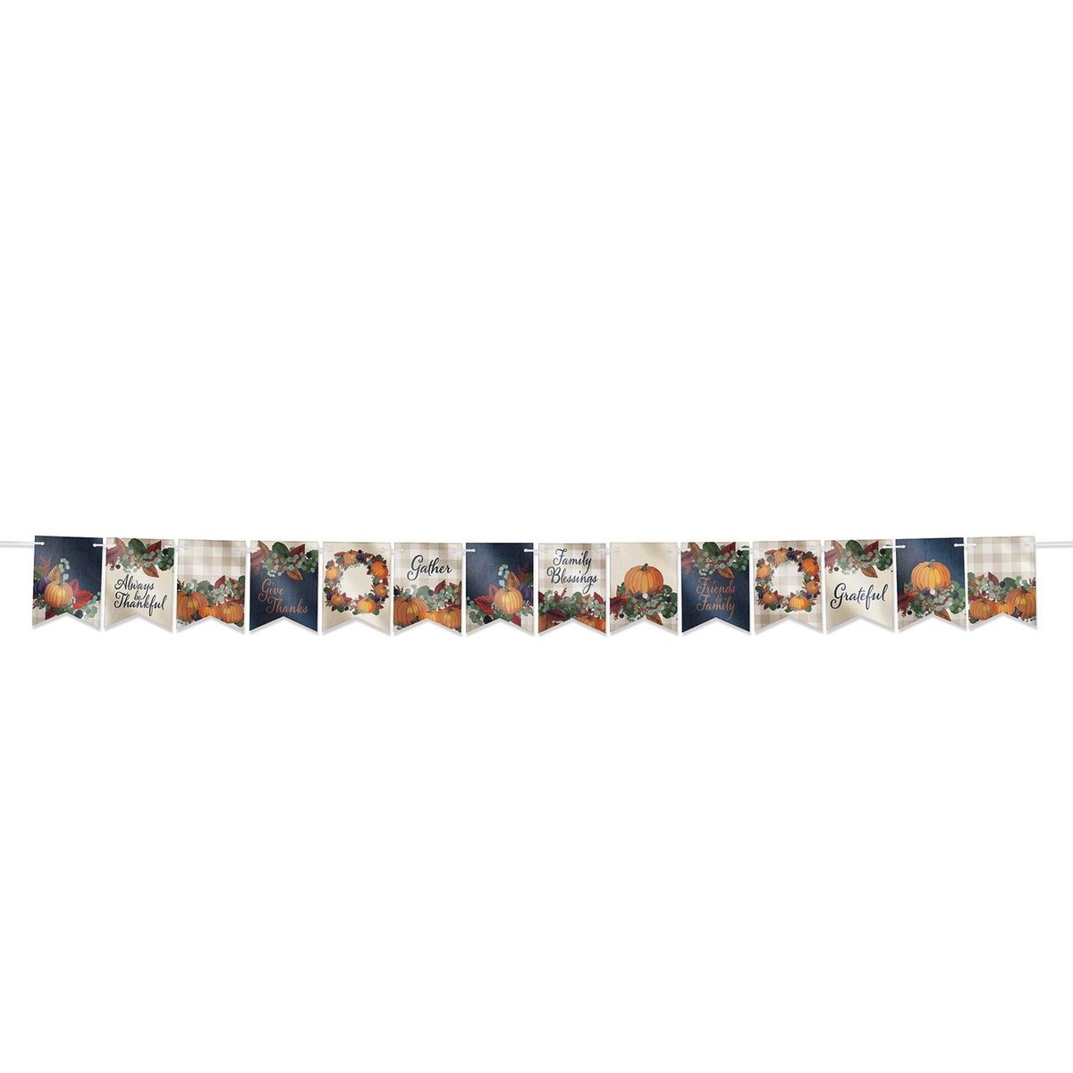 12 Pack Bulk Foil Fall Thanksgiving Streamer - Default Title