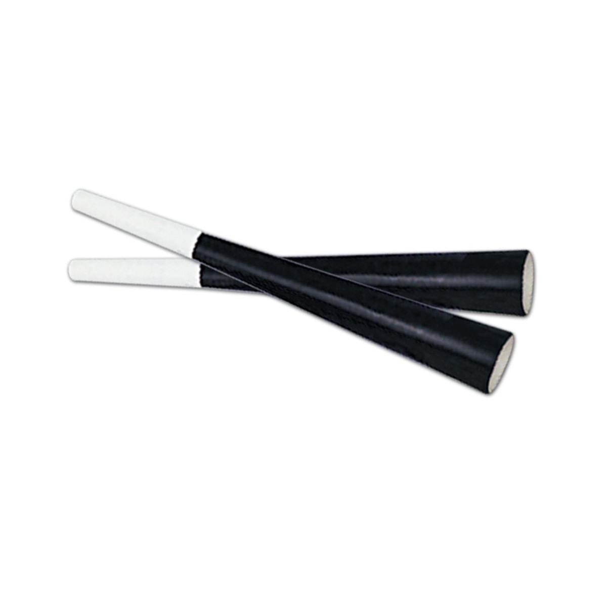 100 Pack Bulk Black New Years Party Horns - Default Title