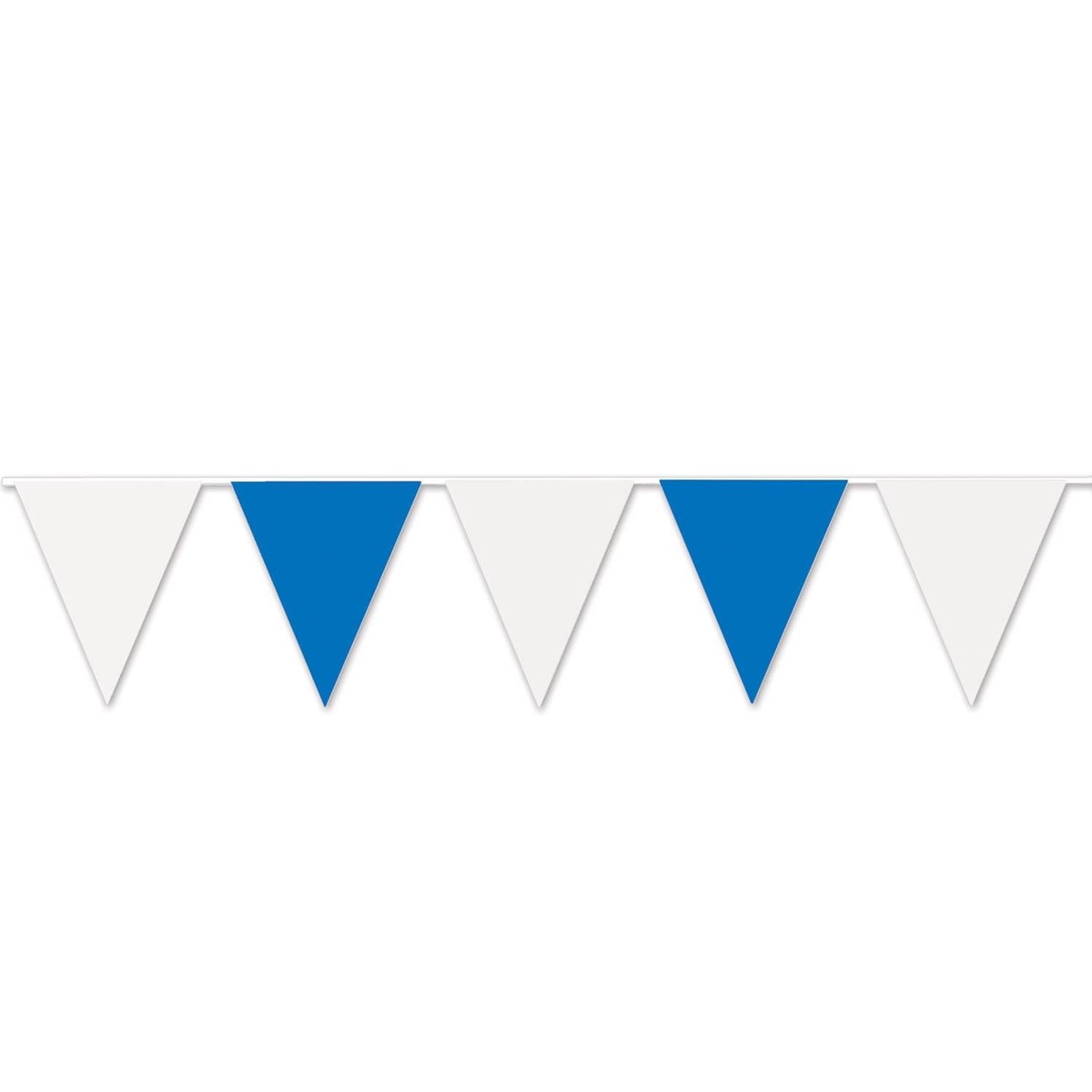 12 Pack Bulk Oktoberfest Blue/White Pennant Banner - Default Title