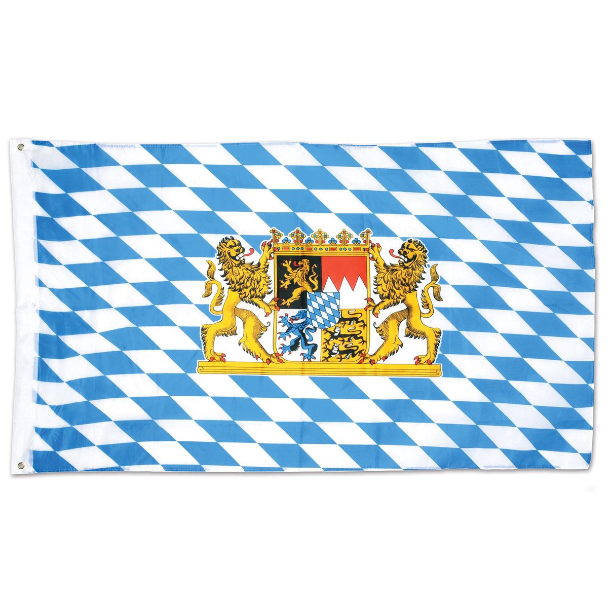 12 Pack Bulk Bavarian Oktoberfest Flag - Default Title