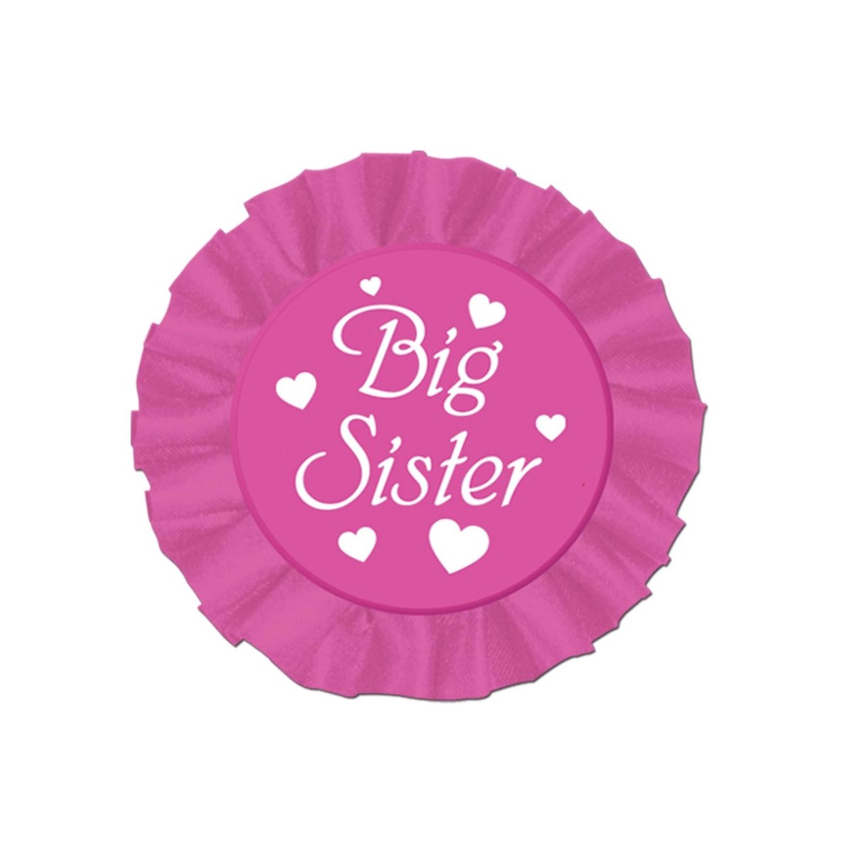 12 Pack Bulk Big Sister Satin Button - Default Title