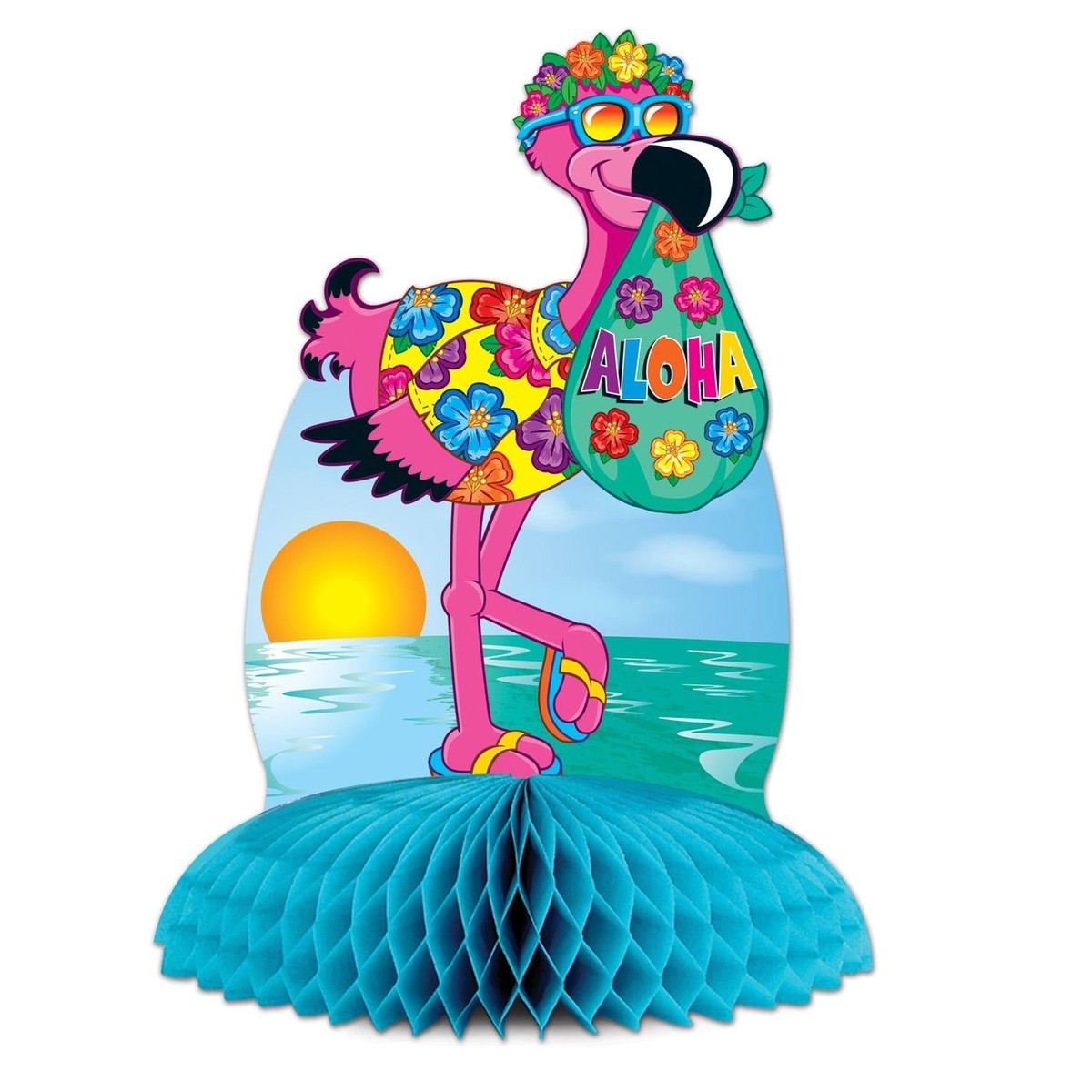 12 Pack Bulk Flamingo Centerpiece - Default Title