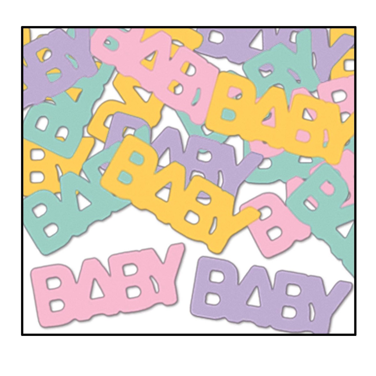 12 Pack Bulk Baby Confetti (0.5 Oz/Pkg) - Default Title