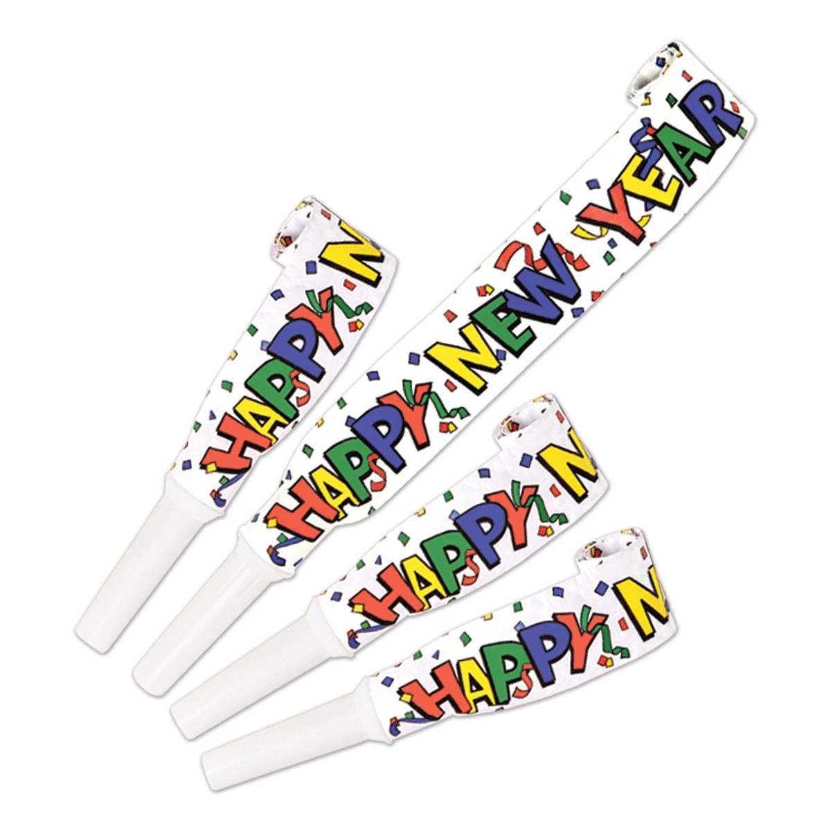 100 Pack Bulk Happy New Year Blowouts - Default Title