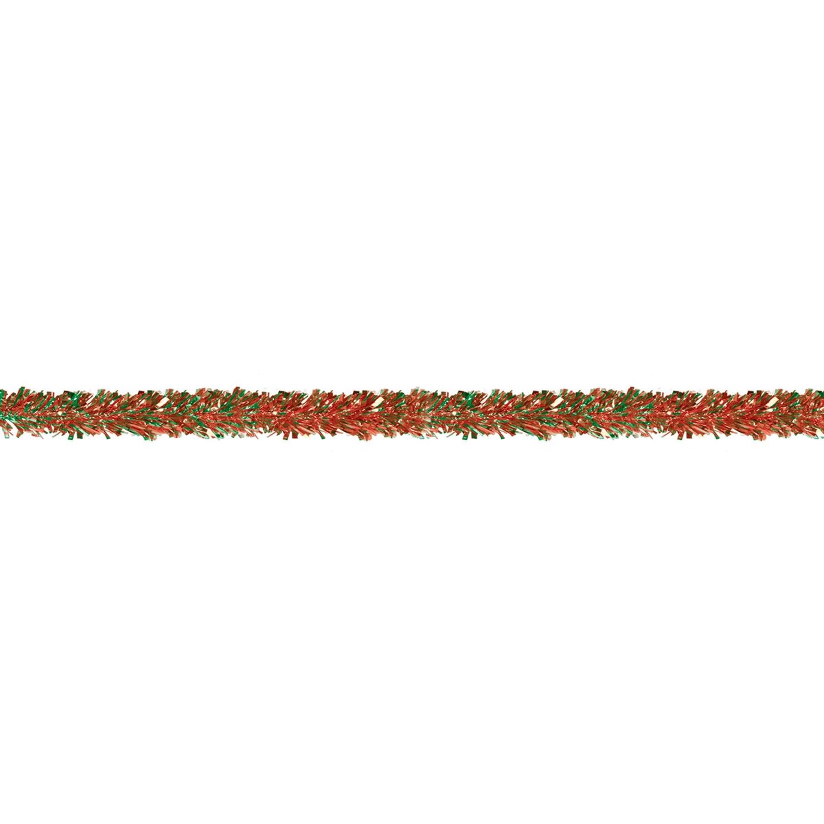 12 Pack Bulk Christmas 6-Ply Metallic Festooning Garland - red/green - Default Title