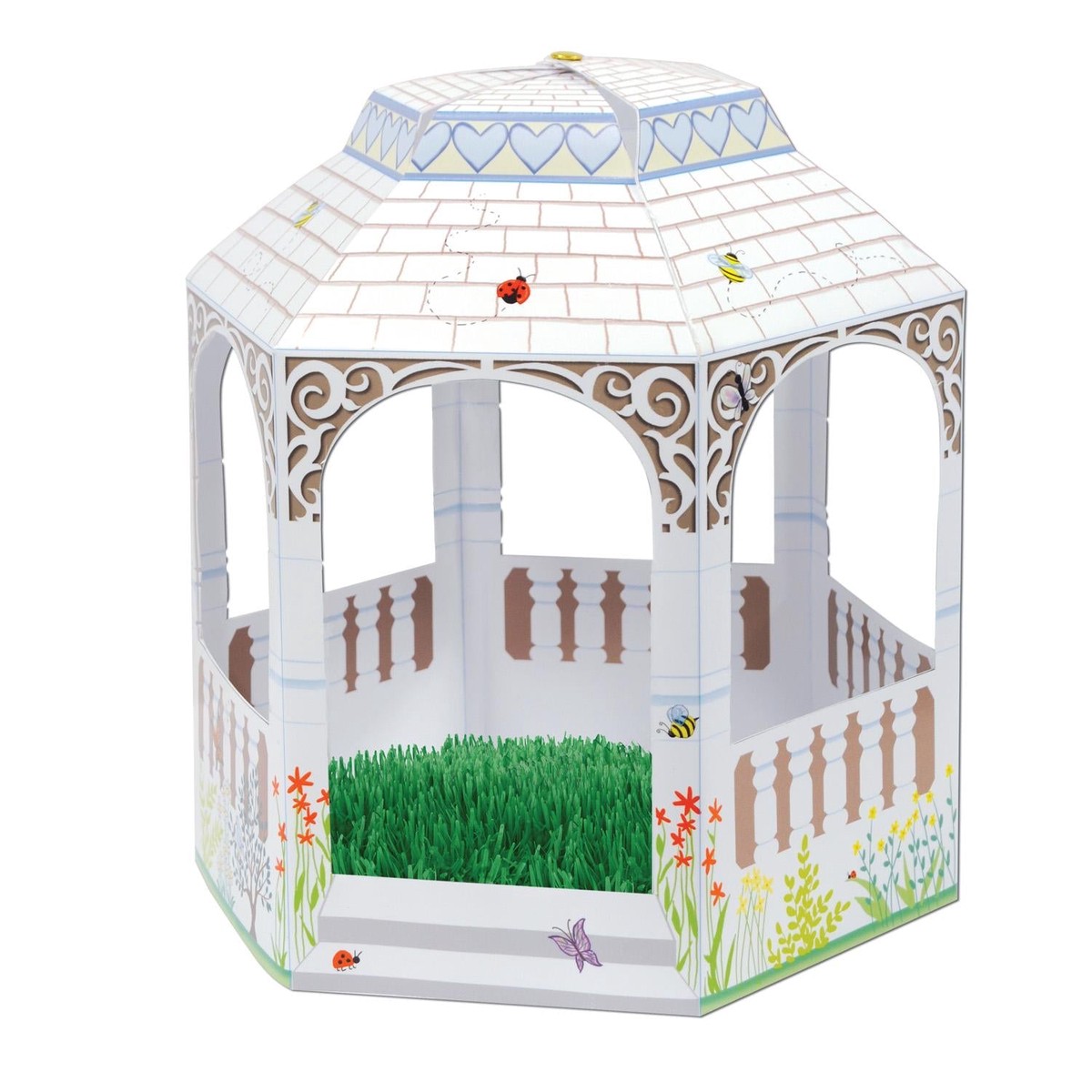12 Pack Bulk 3-D Gazebo Centerpiece - Default Title