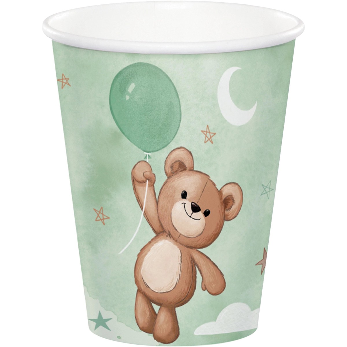 Teddy Bear Hot/Cold Cup 9Oz (8/Pkg) - Default Title